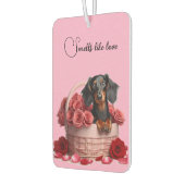 Dachshund Rozen Luchtverfrisser (Links)