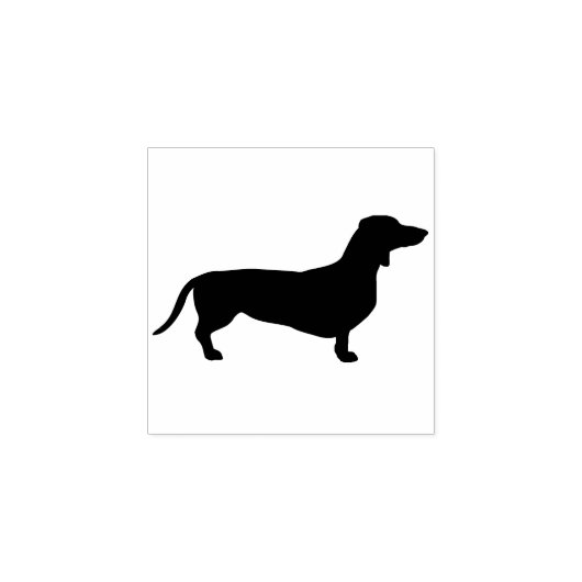 Dachshund Rubberstempel (Afrduk)