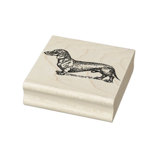 Dachshund Rubberstempel (Stempel)