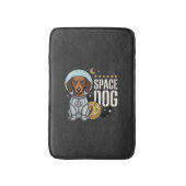 Dachshund Ruimte Hond Astronaut Vector Badmat (Voorkant Verticaal)