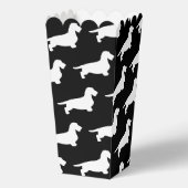 Dachshund Ruw Haar - Silhouet 2 Bedankdoosjes (Voorkant)