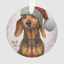 Dachshund, Santa Dog, Persoonlijk, kerstnaam