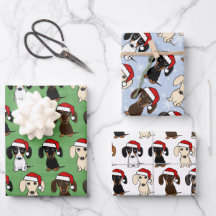 Dachshund Santas Schattigee Honden Kerstmis