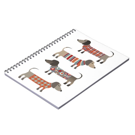 Dachshund Sausage Dog Notitieboek (Linkerzijde)