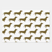Dachshund Sausage Dog Wrapping Paper (Voorkant 3)