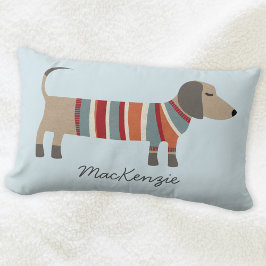 Dachshund Sause Dog - Aangepast Kussen