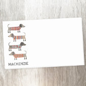 Dachshund Sause Dog - Aangepast Post-it® Notes