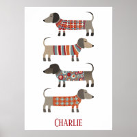 Dachshund Sause Dog - Aangepast