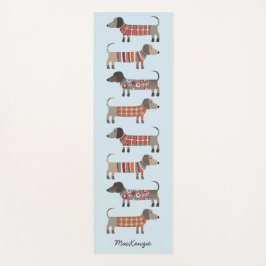 Dachshund Sause Dog - Aangepast Yogamat