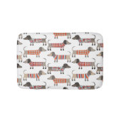 Dachshund Sause Dog Badmat (Voorkant)