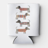 Dachshund Sause Dog Blikjeskoeler (Voorkant)