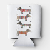 Dachshund Sause Dog Blikjeskoeler (Achterkant)