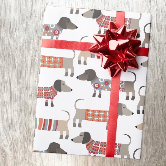 Dachshund Sause Dog Cadeaupapier