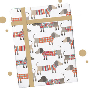 Dachshund Sause Dog Cadeaupapier