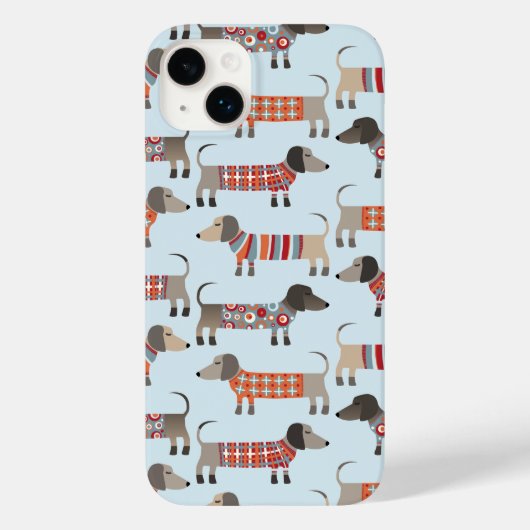 Dachshund Sause Dog Case-Mate iPhone Case (Achterkant)