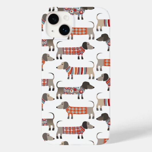 Dachshund Sause Dog Case-Mate iPhone Case (Achterkant)