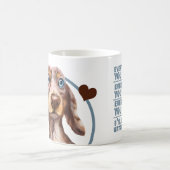 Dachshund Sause Dog Elke snack die je maakt Koffiemok (Center)