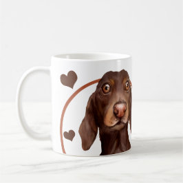 Dachshund Sause Dog Elke snack die je maakt Koffiemok