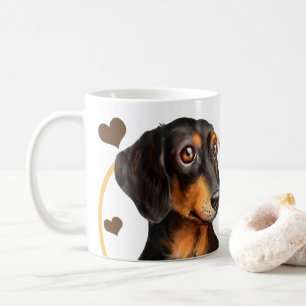 Dachshund Sause Dog Elke snack die je maakt Koffiemok