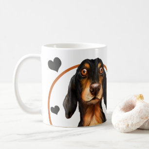 Dachshund Sause Dog Elke snack die je maakt Koffiemok