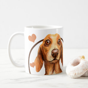 Dachshund Sause Dog Elke snack die je maakt Koffiemok