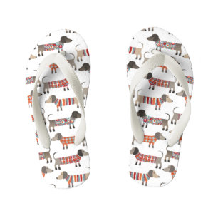 Dachshund Sause Dog Kinder Teenslippers