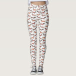 Dachshund Sause Dog Leggings<br><div class="desc">Kleine dachshundworst of wierhonden in houten breien. Ideaal voor hondenliefhebbers en hondenwandelaars.</div>