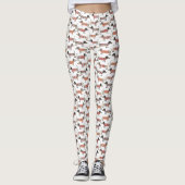 Dachshund Sause Dog Leggings (Voorkant)