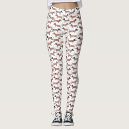 Dachshund Sause Dog Leggings