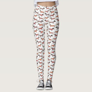 Dachshund Sause Dog Leggings