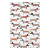 Dachshund Sause Dog Mini Klembord (Achterkant)