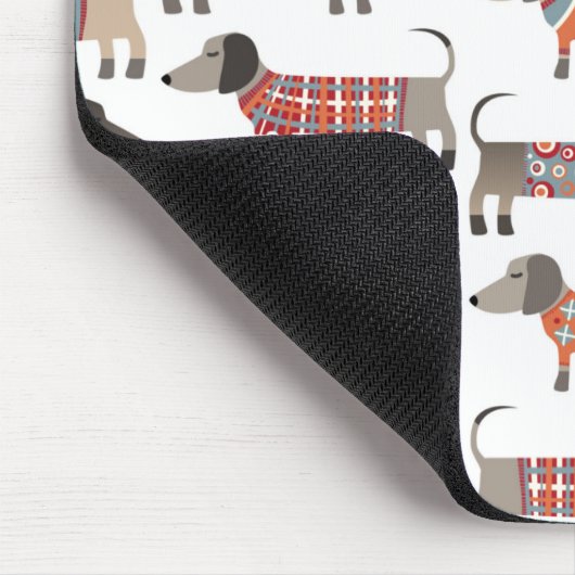 Dachshund Sause Dog Muismat (Hoek)