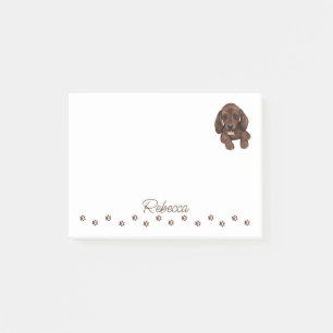 Dachshund Sause Dog Personalized Post-it Notes