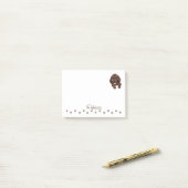 Dachshund Sause Dog Personalized Post-it Notes (Op bureau)