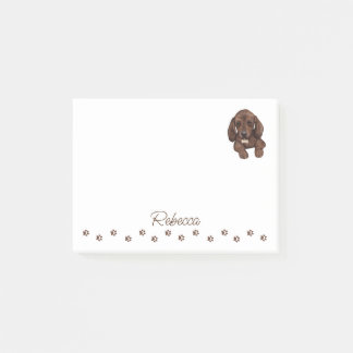 Dachshund Sause Dog Personalized Post-it Notes