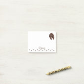 Dachshund Sause Dog Personalized Post-it Notes (Op bureau)