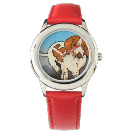 Dachshund Sause Dog Pet Waterverf Horloge