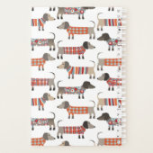 Dachshund Sause Dog Planner (Achterkant)