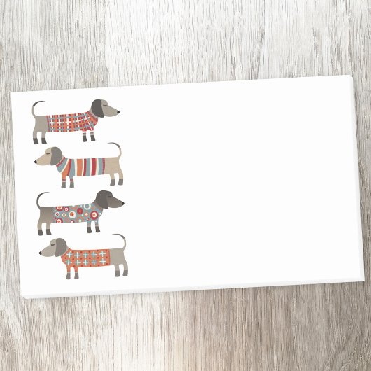 Dachshund Sause Dog Post-it® Notes