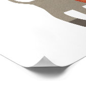 Dachshund Sause Dog Poster (Hoek)