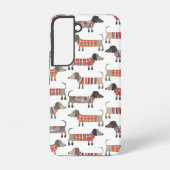 Dachshund Sause Dog Samsung Galaxy Hoesje (Achterkant)