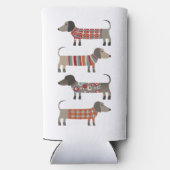 Dachshund Sause Dog Seltzer Blikjeskoeler (Achterkant)