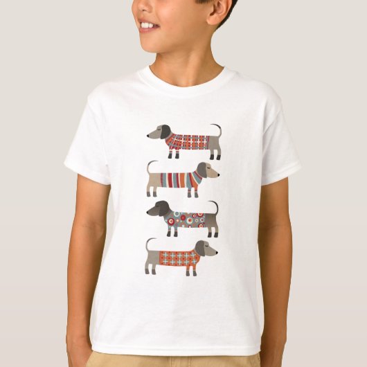 Dachshund Sause Dog T-shirt (Voorkant)