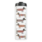 Dachshund Sause Dog Thermosbeker (Voorkant)