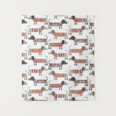 Dachshund Sause Dog Wandkleed (Voorkant)
