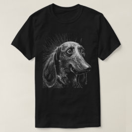 Dachshund Scratchboard T-shirt