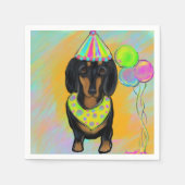 Dachshund Servet (Voorkant)