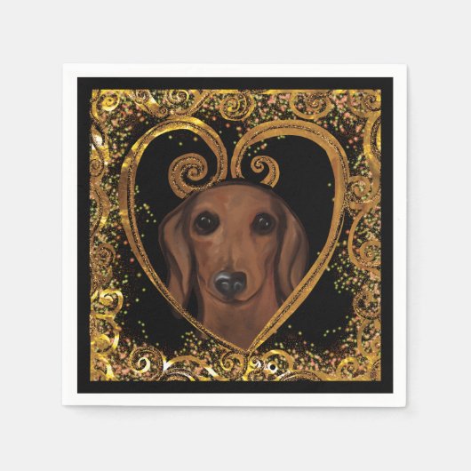 DACHSHUND SERVET (Voorkant)