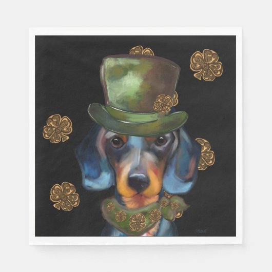 Dachshund Servet (Voorkant)