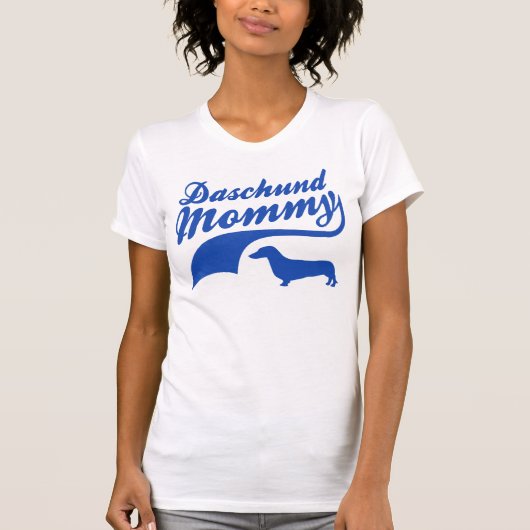 Dachshund Shepherd mama T-shirt (Voorkant)